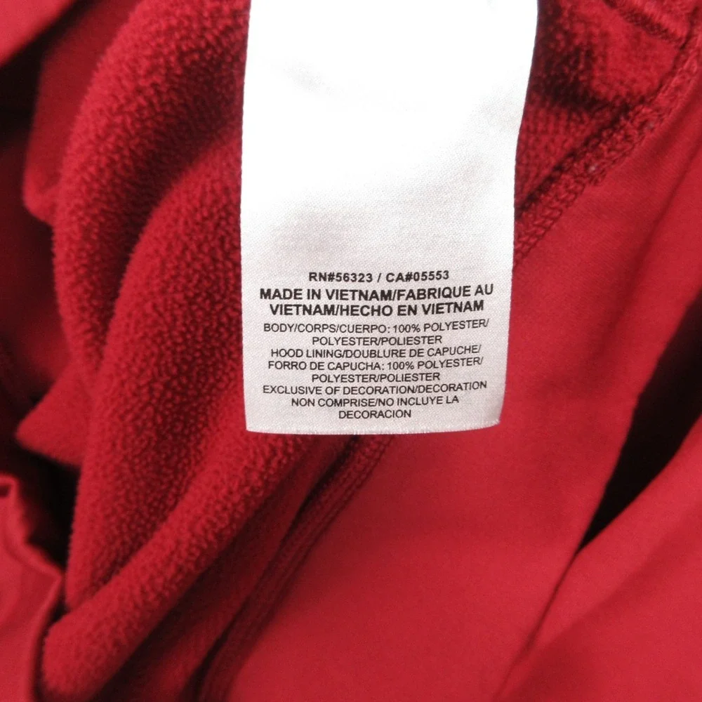 Alabama Crimson Tide Sweater Mens 2XL Red Hoodie Sweatshirt Nike Thermafit NCAA